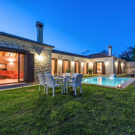 Astarte Villas - Kyveli Luxurious Private Villa Gaitani 客房 照片