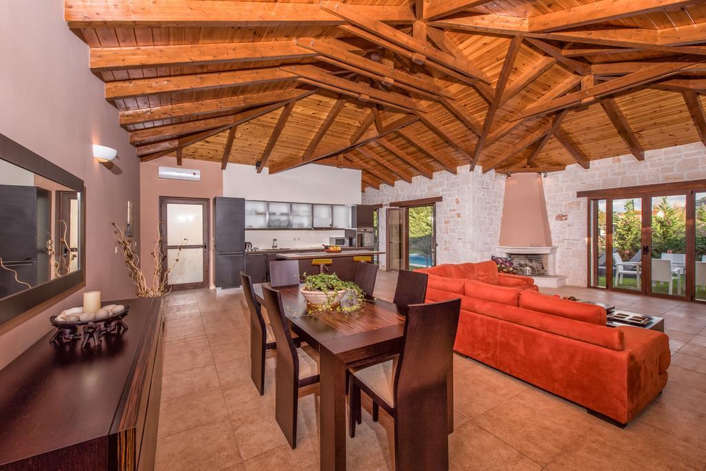 Astarte Villas - Kyveli Luxurious Private Villa Gaitani 客房 照片