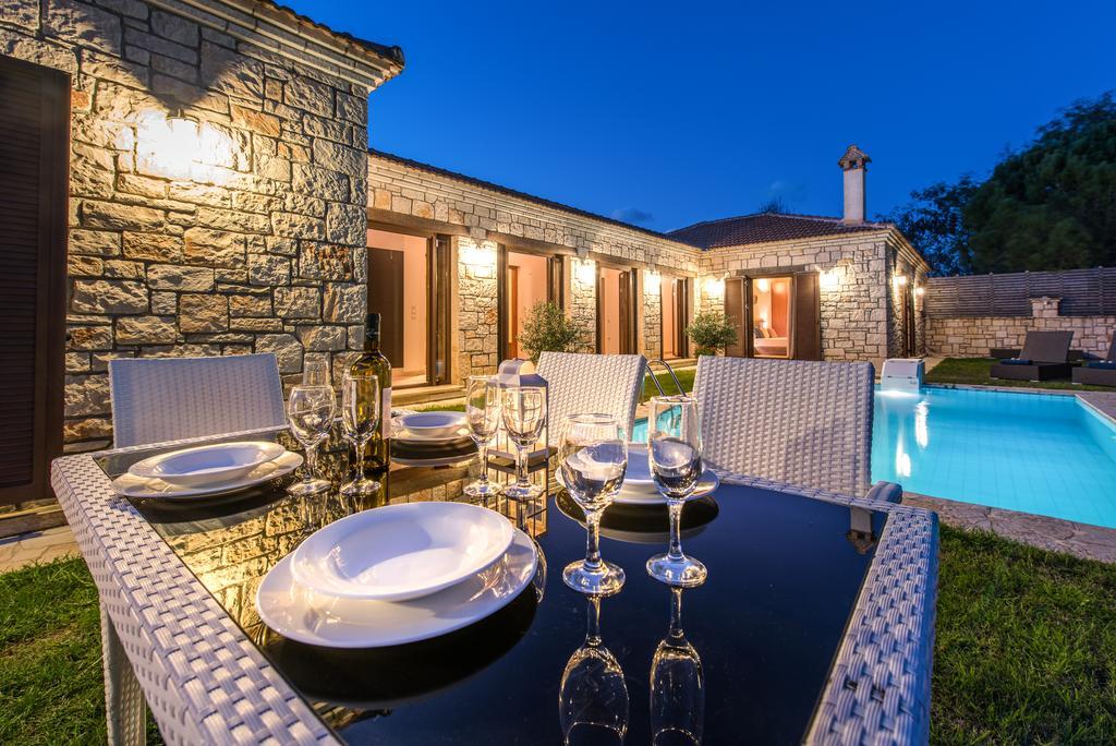 Astarte Villas - Kyveli Luxurious Private Villa Gaitani 客房 照片