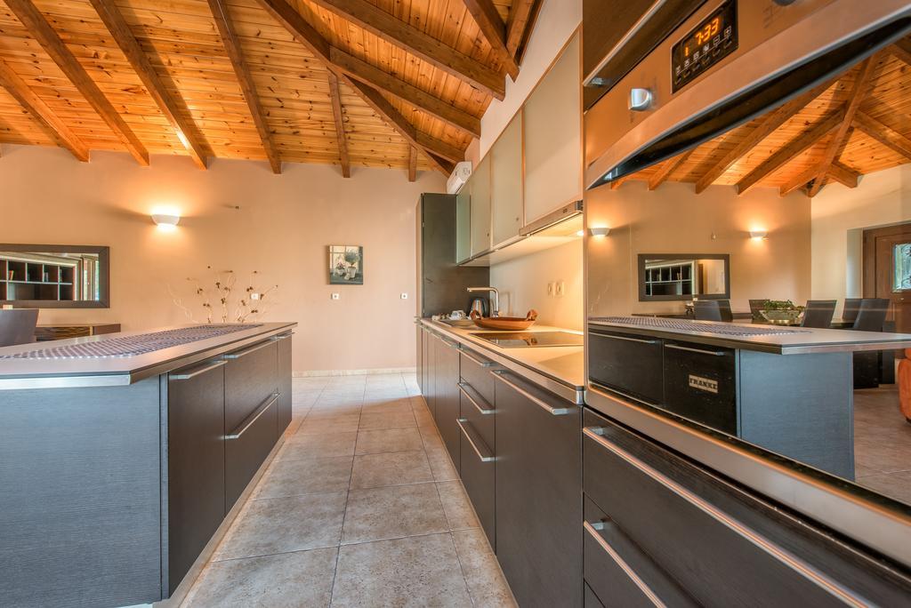Astarte Villas - Kyveli Luxurious Private Villa Gaitani 客房 照片